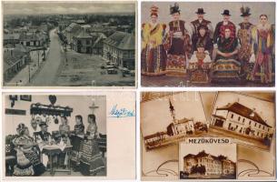 Mezőkövesd - 6 db régi képeslap / 6 pre-1945 postcards