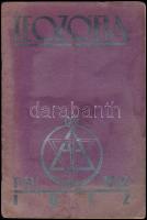 1912 Teozófia, a Magyar Teozófiai Társulat Lapja I. évfolyam 11. szám, szabadkőműves kiadvány