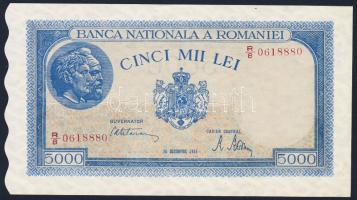 Románia 1945. 5000L T:II+