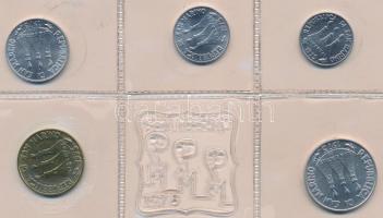 San Marino 1975. 1L-20L (5xklf) forgalmi sor eredeti tokban, ismeretterjesztő leírással T:1 
San Ma...