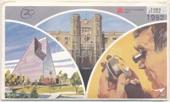 Kanada 1982. 1c-1$ (6xklf) forgalmi sor eredeti, lezárt fóliatokban T:1 Canada 1982. 1 Cent - 1 Dollar (6xdiff) coin set in original sealed foil case C:UNC