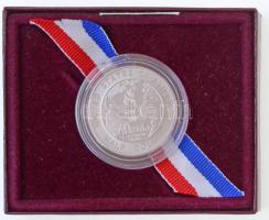 Amerikai Egyesült Államok 1990. 1/2$ Cu-Ni "Atlanta Olimpia / Kosárlabda" dísztokban T:PP
...