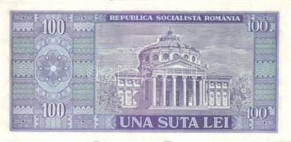Románia 1966. 100L (2x) egymásutáni sorszámokkal T:I