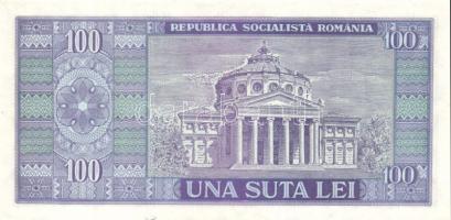 Románia 1966. 100L (2x) egymásutáni sorszámokkal T:I