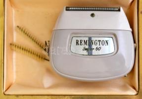 Régi Remington villanyborotva, eredeti tokjában + Remi zseblámpa