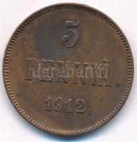 Finnország 1912. 5p Cu "II. Miklós" T:2 ph.
Finland 1912. 5 Pennia Cu "Nicholas II&q...