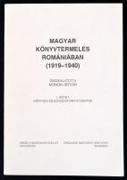 Magyar könyvtermelés Romániában. (1919-1940.) I. köt.: Könyvek és egyéb nyomtatványok. Összeáll.: Monoki István. Kolozsvár-Bp.,1997,Erdélyi Múzeum Egyesület-OSZK. Kiadói papírkötés.