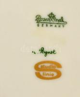 Rosenthal mese illusztrációs porcelán tányér. Jelzett, hibátlan. 11x11 cm