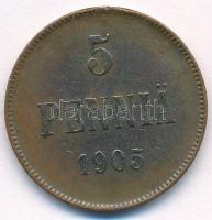 Finnország 1905. 5p Cu "II. Miklós" T:2 ph.
Finland 1905. 5 Pennia Cu "Nicholas II&q...