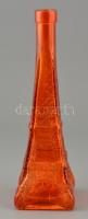 Eiffel torony formájú üveg palack. Hibátlan. 27,5 cm