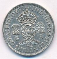 Nagy-Britannia 1942. 2Sh Ag "VI. György" T:2
Great Britain 1942. 2 Shilling Ag "Geor...