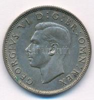 Nagy-Britannia 1943. 2Sh Ag "VI. György" T:2 Great Britain 1943. 2 Shilling Ag "George VI" C:XF Krause KM#855