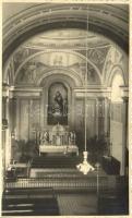 1944 Szatmárnémeti, Satu Mare; Irgalmas Nővérek Anyaháza, templom belső / church interior. photo (Rb)