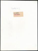 1958 Szöllősy Kálmán (1887-1976): Modena, feliratozott vintage fotó, 24×18,5 cm