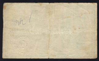 1918. 25K "sima" hamis(?) "Szegedi Bankegyesület Rt." szárazbélyegzővel T:III