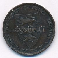 Jersey 1877H 1/24Sh Br "Viktória" T:2,2- ph.
Jersey 1877H 1/24 Shilling Br "Victoria...