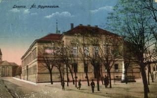 1923 Losonc, Lucenec; Állami főgimnázium. Kiadja Bicskei Zoltán / high school