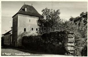 1942 Beszterce, Bistritz, Bistrita; Várfal / Fassbinderturm / castle wall