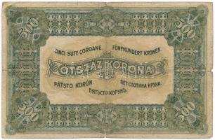 1920. 500K "Orell Füssli Zürich" T:III- kis ly.
Adamo K33