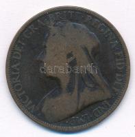 Nagy-Britannia 1896. 1p Br Viktória T:3  Great Britain 1896. 1 Penny Br Viktória C:F  Krause KM#790