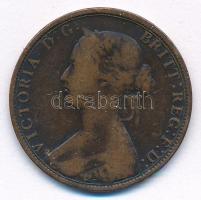 Nagy-Britannia 1862. 1/2p Br Viktória T:3 ph. Great Britain 1862. 1/2 Penny Br Victoria C:F edge error Krause KM#748.2