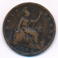 Nagy-Britannia 1862. 1/2p Br "Viktória" T:3 ph.
Great Britain 1862. 1/2 Penny Br "Vi...