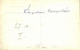 Kolozsvár, Cluj; M. kir. Ferenc József Tudományos Egyetemi Könyvtár / university library. photo