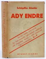 Vegyes Ady Endre témájú könyvtétel, 9 db

Schöpflin Aladár: Ady Endre. Bp.,[1934], Nyugat. Első ki...