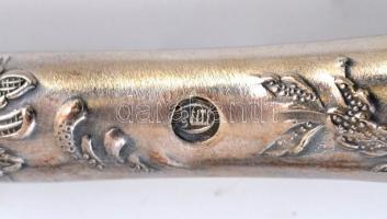 6 személyes ezüstözött étkészlet dobozában