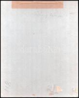 Szöllősy Kálmán (1887-1976): Nevetés, feliratozott vintage fotó, felületén kis kopásnyomokkal, 36×29...