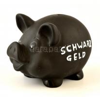 Malac persely. Feliratozott. 14x20 cm