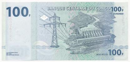 Kongó 2007. 100Fr T:I Congo 2007. 100 Francs C:UNC
Krause KM#92