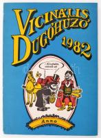 1982 Vicinális dugóhúzó. Papírkötésben, kissé kopott borítóval, javított kötéssel.