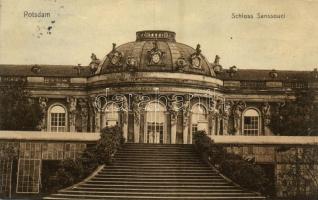 1910 Potsdam, Schloss Sanssouci / palace
