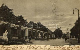 München, Munich; Ausstellungspark, Pergola / exhibition park, pergola (Rb)