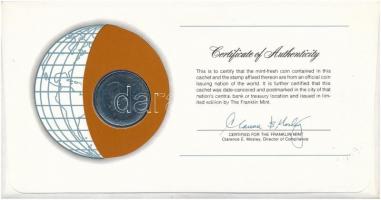 Olaszország 1979. 100L  "Nemzetek pénzérméi" felbélyegzett borítékban, bélyegzéssel T:1- 
...