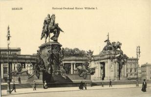 Berlin, National-Denkmal Kaiser Wilhelm I. / monument
