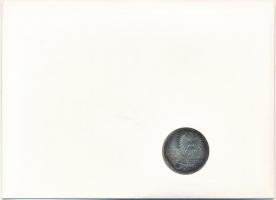 NSZK 1974D 5M Ag "Immanuel Kant" felbélyegzett borítékban, bélyegzéssel T:1- patina
FRG 1...