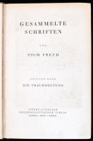 Sigmund Freud: Gesammelte Schriften. I-II. köt. I. köt.: Studien über Hysterie. Frühe Arbeiten zur N...