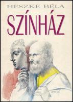 Heszke Béla: Színház. Színháztörténeti breviárium. Bp., 1995, Simonffy. Második, kiegészített kiadás. Kiadói papírkötés. A szerző által dedikált.