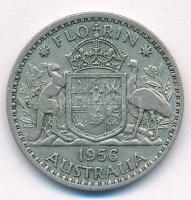 Ausztrália 1956. 1Fl Ag "II. Erzsébet" T:3
Australia 1956. 1 Florin Ag "Elizabeth II...
