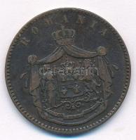 Románia 1867. 10b Cu WATT & Co. T:2-  Romania 1867. 10 Bani Cu WATT & Co. C:VF Krause KM#4.2