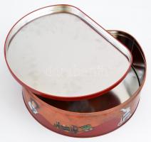 Hintalovas fém doboz, 24×28×10 cm