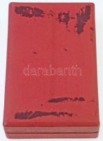 1954. "Munka Érdemérem" ezüstözött, zománcozott Br kitüntetés mellszalagon, szalagsávval é...