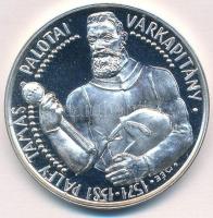 Buda István (1952-) 1987. "MÉE Budapest - Pálfy Tamás Palotai Várkapitány" Ag emlékérem (3...