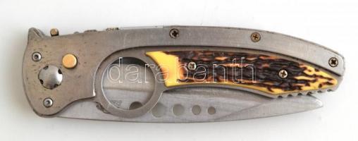 Bicska, jó állapotban, kibiztosítóval, leddel, h: 25 cm