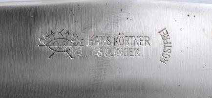 Morinox olasz, ezüstözött alpakka evőeszköz készlet dekoratív fa díszdobozban