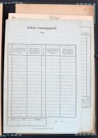 cca 1900 Samuel Szumrák's sohn Neusohl (Besztercebánya)  44 db fejléces levélpapír, eredeti map...