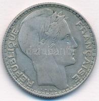 Franciaország 1930. 10Fr Ag T:2 patina
France 1930. 10 Francs Ag C:XF patina
Krause KM#878