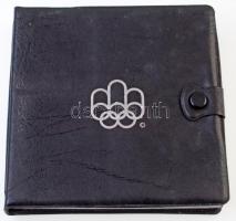 Kanada 1976. 5$ Ag (2xklf) "Olimpiai falu", "Olimpiai láng"+ 10$ Ag (2xklf) &quo...